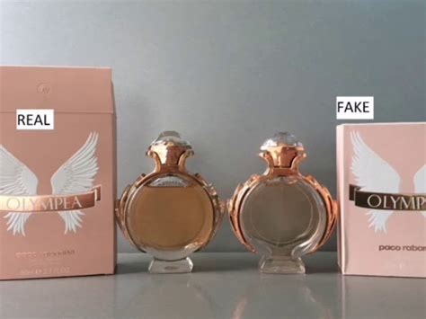 olympea perfume original vs fake